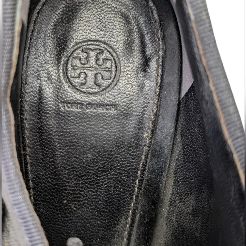 Tory Burch Carley Velvet Monk Strap Booties $395 Size 7.5M   S3984